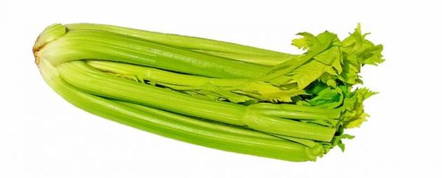 Celery normalizes blood circulation and has a positive effect on men's health