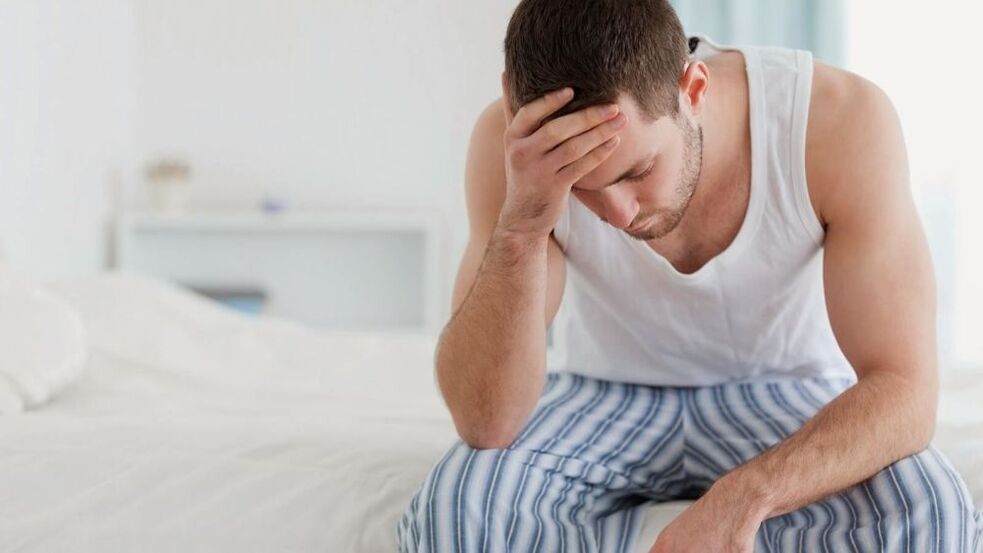 General weakness and weakening of strength are common signs of prostatitis